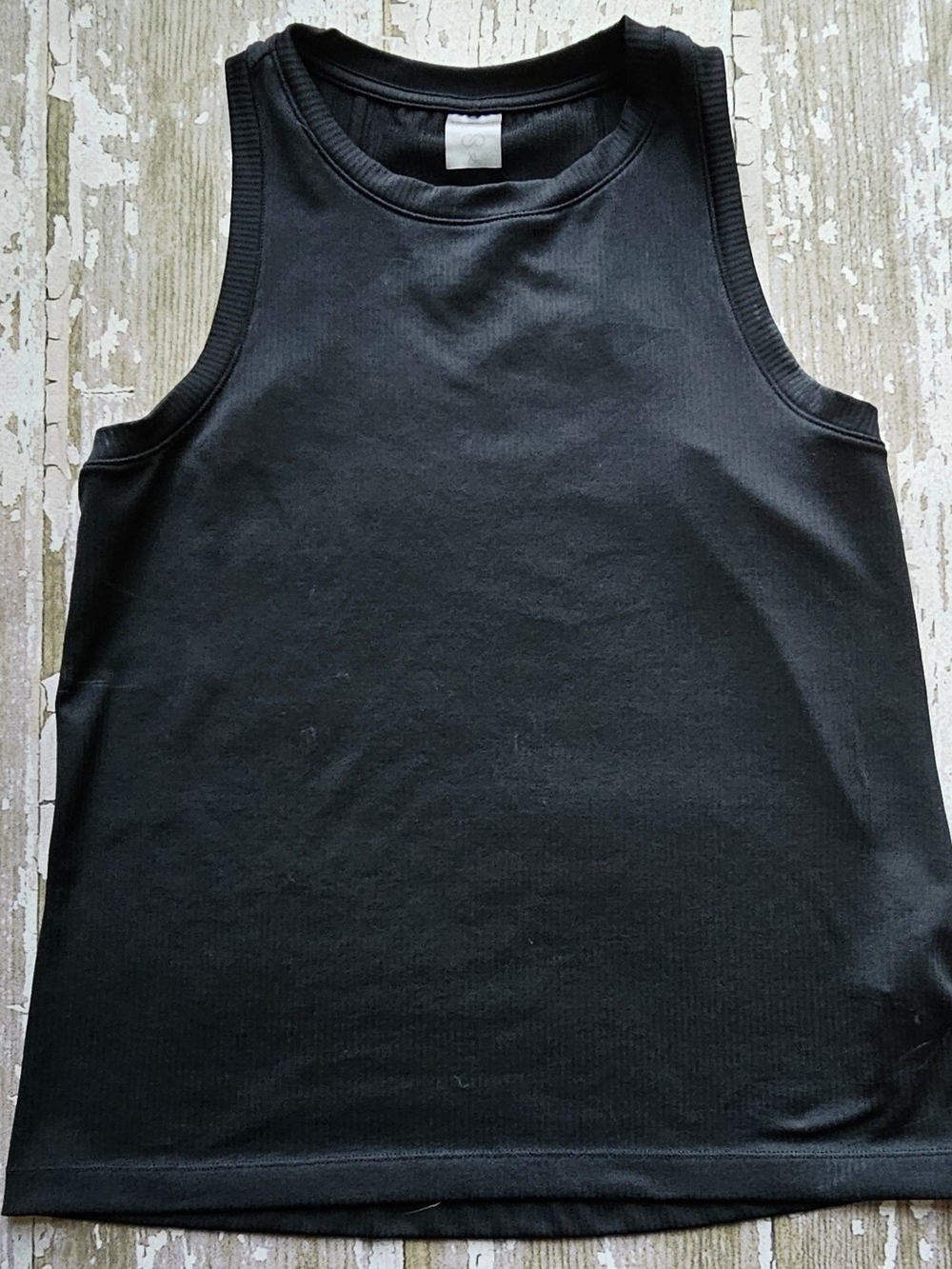Calia Classic Black Women's Ribbed Tank Top Size Xl
